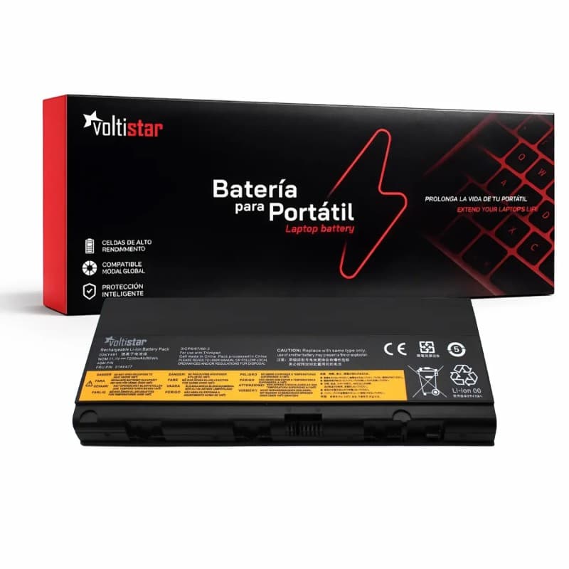 Voltistar Batterie Voltistar pour Lenovo ThinkPad P50 P51 P52 01AV477 00NY491 - 7200mAh — Neuf