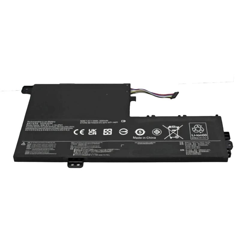 Lenovo Batterie pour Ordinateur Portable Lenovo L14L2P21 L14M2P2 7.4V — Neuf