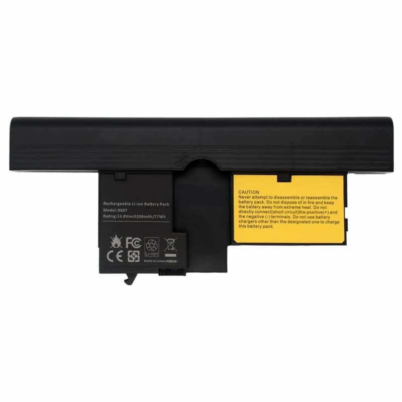 Voltistar Batterie Voltistar pour Lenovo ThinkPad X61 Tablet PC 40Y8314 14.8V 5200mAh — Neuf