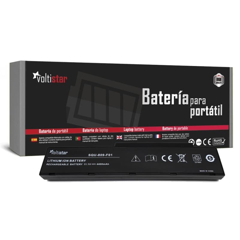 Voltistar Batería Voltistar para Fujitsu Amilo Li3710 Li3560 - 11.1V 4400mAh — Nuevo