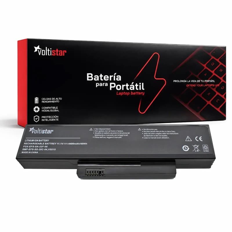 Voltistar Batería Voltistar para Fujitsu Siemens Esprimo Mobile V5515 V5535 - Nueva — Nuevo