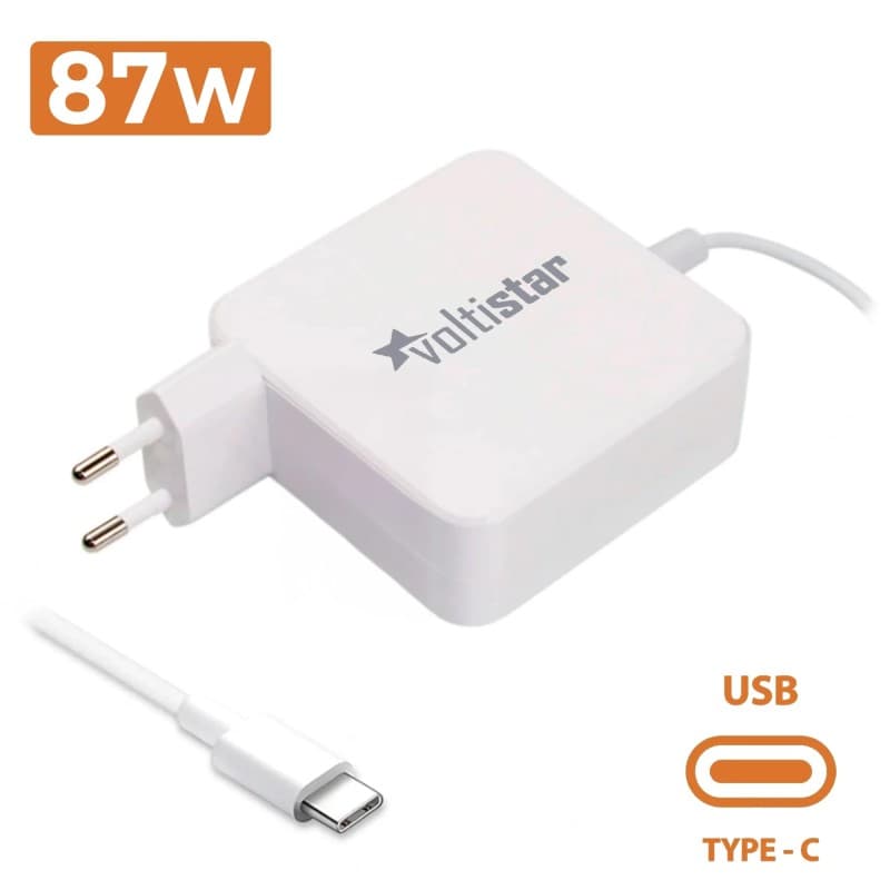 Voltistar Voltistar Carregador para Apple MacBook USB-C 87W Branco — Novo — alternate view
