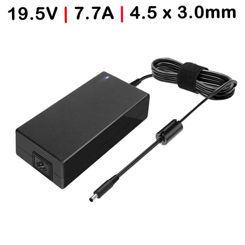 Dell Cargador para Portátil Gaming Dell XPS 15 9560/9550 150W 19.5V 7.7A — Nuevo