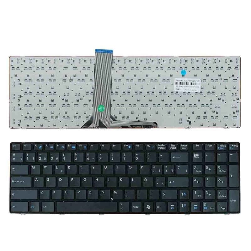 MSI Teclado para Portátil MSI GX60 GE60 GE70 Negro — Novo