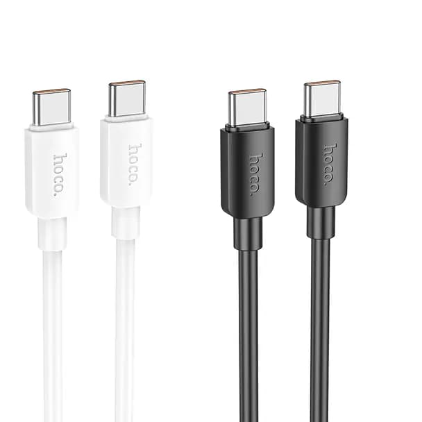 HOCO Cable USB-C a USB-C Hoco PD 6A 100W 1m X96 Blanco — Nuevo — alternate view