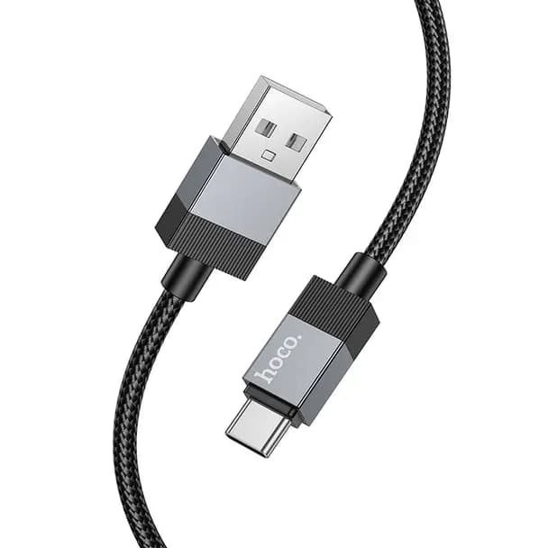 HOCO Cable USB A a USB C Hoco 3A 1m X110 negro — Nuevo