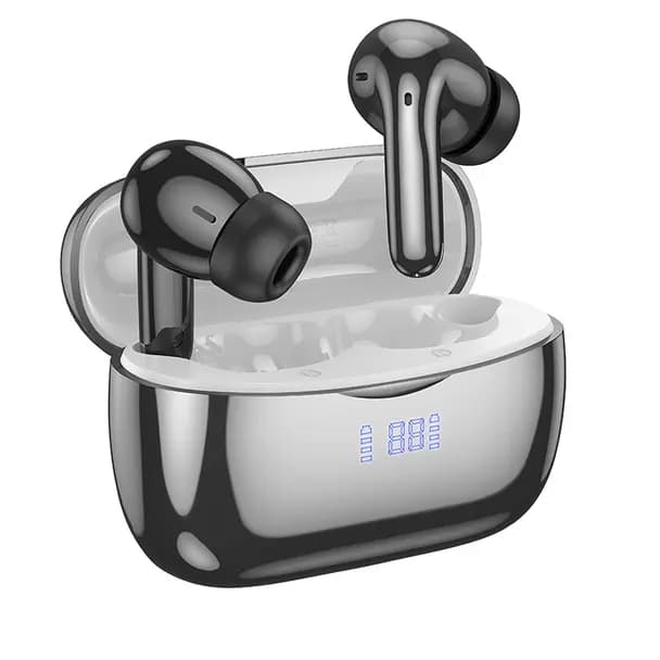 HOCO Auriculares Wireless Hoco TWS ANC + ENC EQ16 Preto Brilhante — Novo