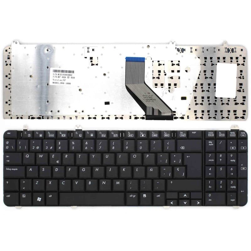 HP Pavilion DV6-1000 DV6-2000 Black Laptop Keyboard — image 1