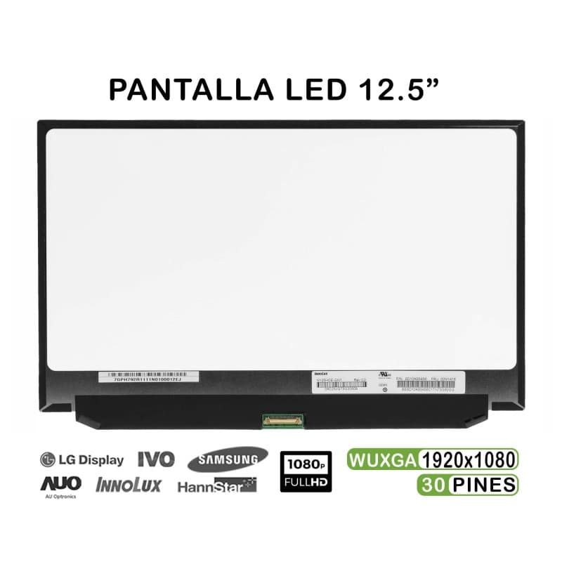 Lenovo 12.5" LED Screen N125HCE-GN1 WUXGA - New — image 1
