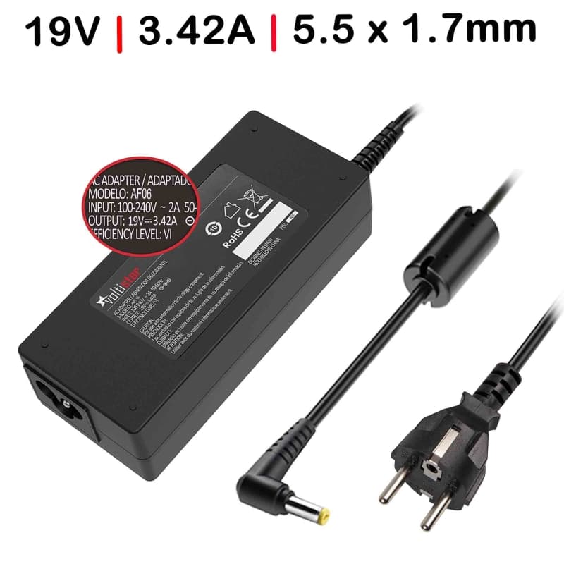 Cargador Voltistar para Acer Aspire S3 19V 3.42A - Nuevo — image 1