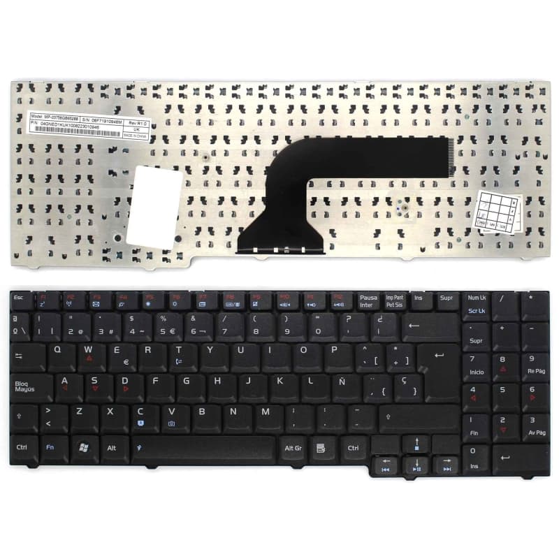Teclado para Portátil ASUS X71SL Novo e Selado — image 1