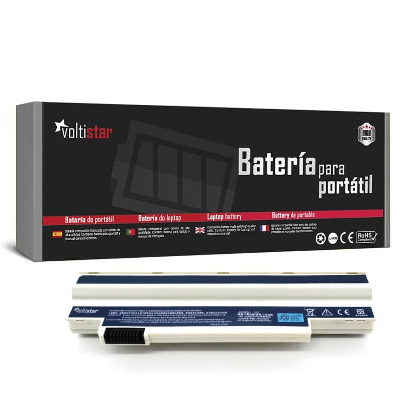 Batterie Voltistar pour Acer Aspire One 532H 533 UM09H31 UM09G31 - 10.8V 4400mAh — image 1