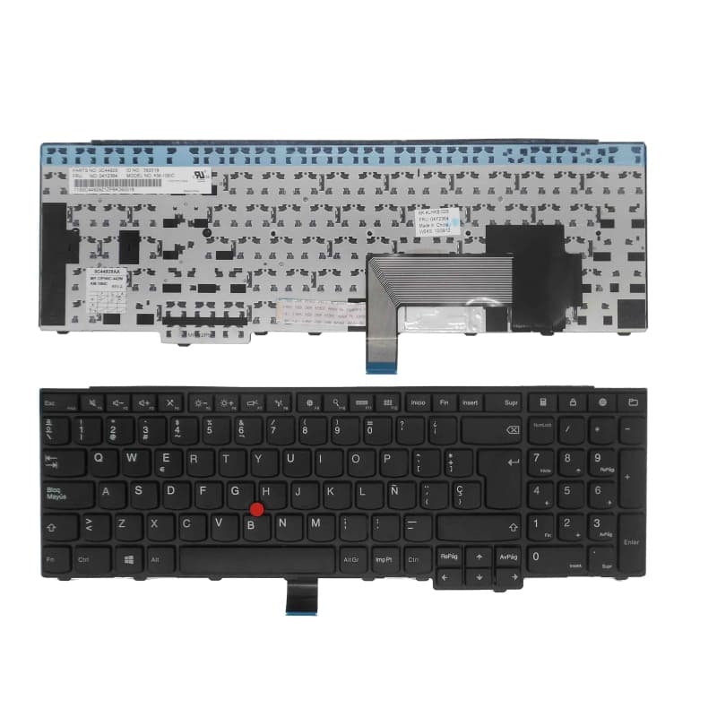 Teclado para Portátil Lenovo ThinkPad T540 E531 E540 E570 E575 - 01AX130 — image 1