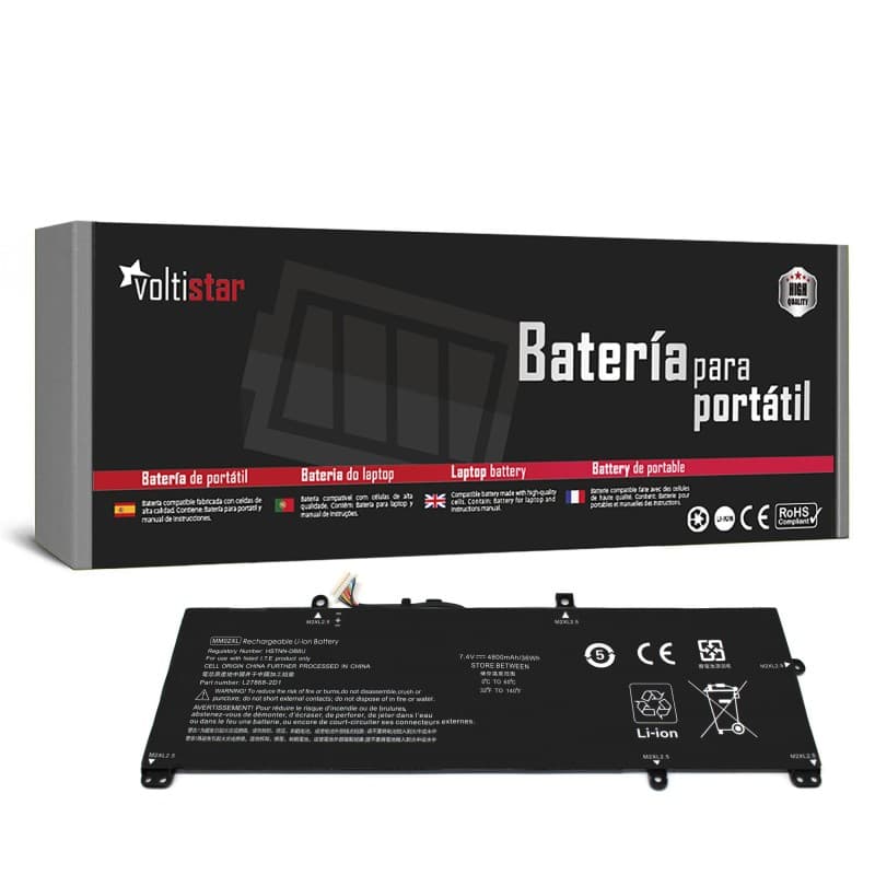 Bateria Voltistar MM02XL para HP Pavilion 13-AN0000TU - 4800mAh — image 1