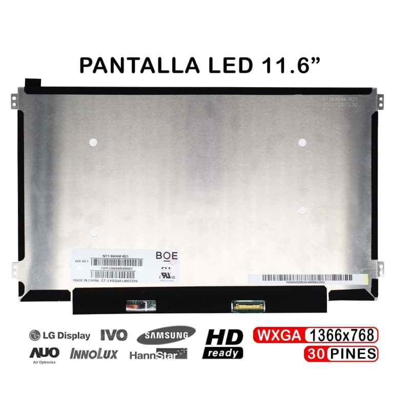 11.6" Matte LED Screen for Acer TravelMate B115-M Series — image 1
