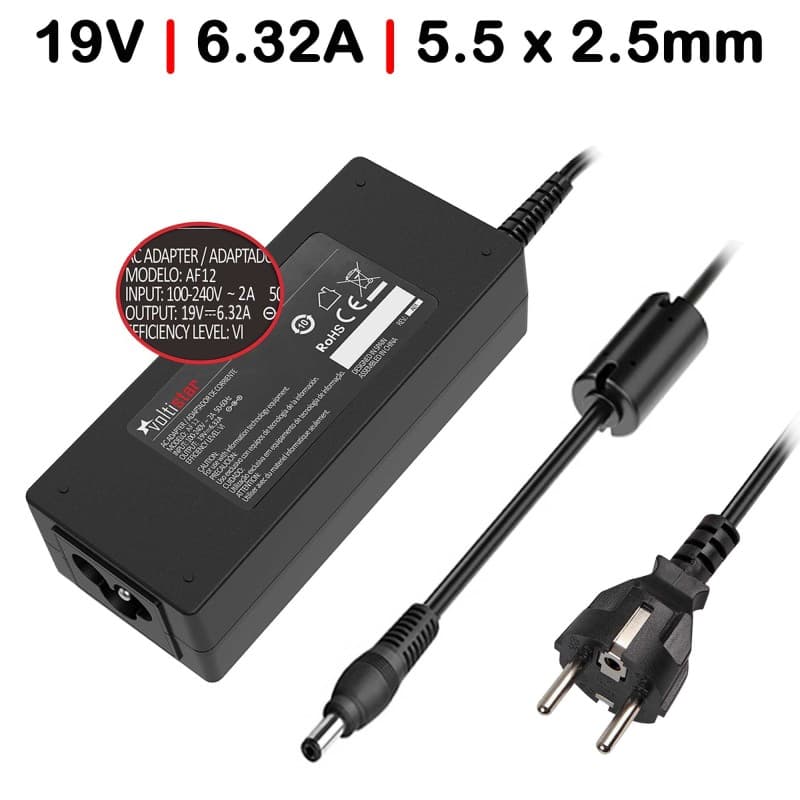 Voltistar Asus ADP-120RH B PA-1121-28 120W Laptop Charger 19V 6.32A 5.5x2.5mm — image 1