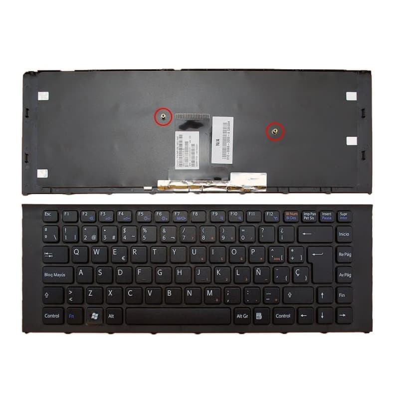 Clavier de Remplacement Sony VAIO VPC-EA Noir — image 1