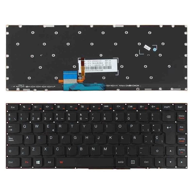 Lenovo Yoga 3 14 Keyboard PK131BL1B14 Replacement — image 1