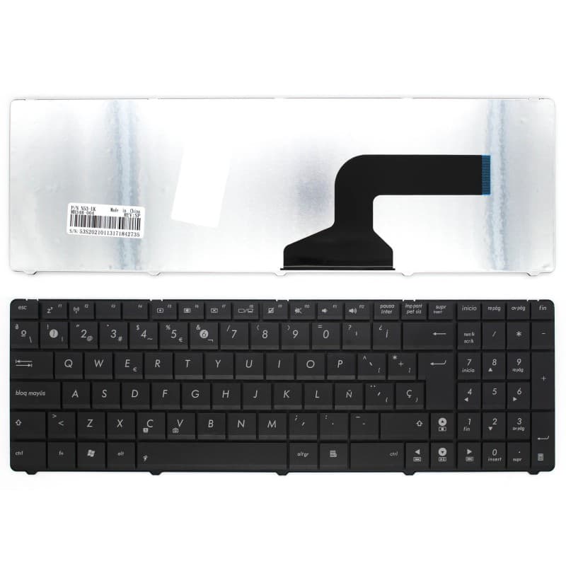 Teclado para Portátil Asus N53S N53SM N53SV N73S - Novo Lacrado — image 1