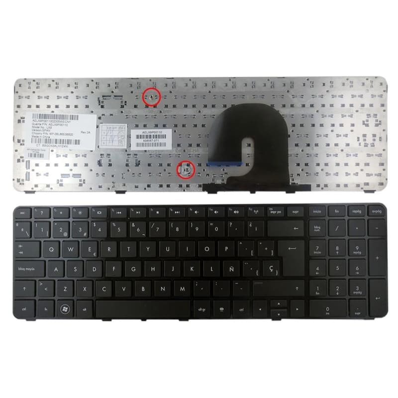 Teclado HP V112946BK1 MP-09L86E06920 AELX9P00110 Compatível — image 1