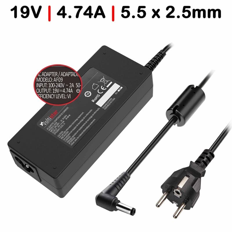 Carregador Voltistar para Fujitsu Siemens 19V 5.5x2.5mm — image 1