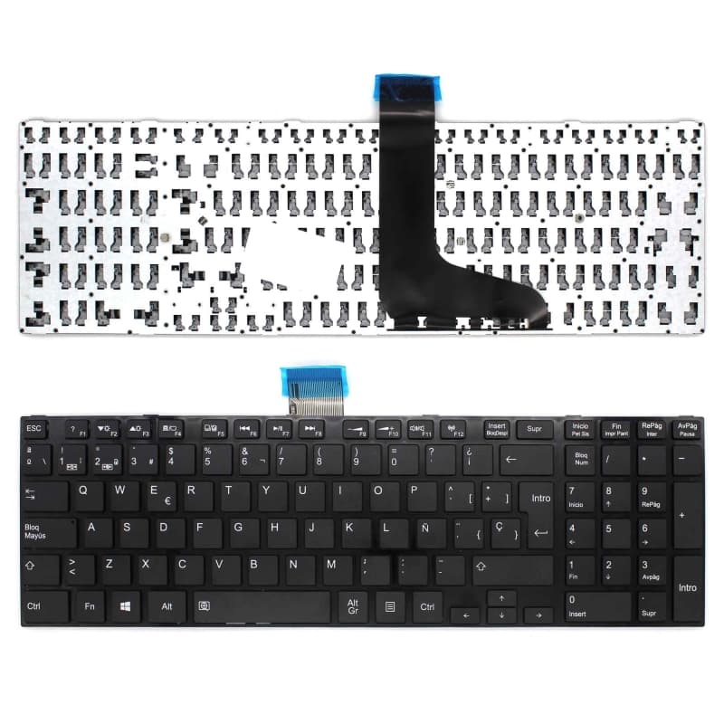 Teclado para Portátil Toshiba Satellite C50D-B SP149180791 Negro — image 1