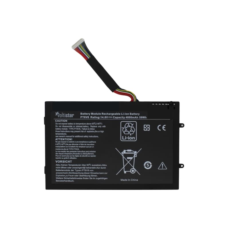 Voltistar Battery for Dell Alienware M11x PT6V8 14.8V 4000mAh — image 1