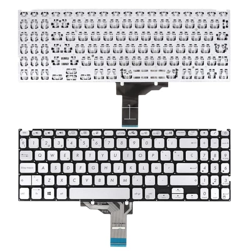 Teclado para Portátil Asus X515 X515DA X515EA X515J Plata — image 1