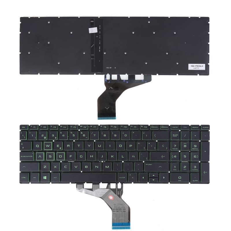 Teclado Retroiluminado para HP Pavilion 15-DA 250 G7 255 G7 - Negro — image 1