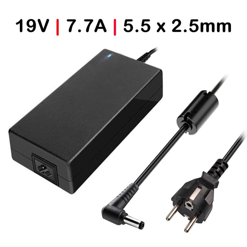 Asus G74SX Gaming Laptop Charger 19V 150W 5.5x2.5mm — image 1