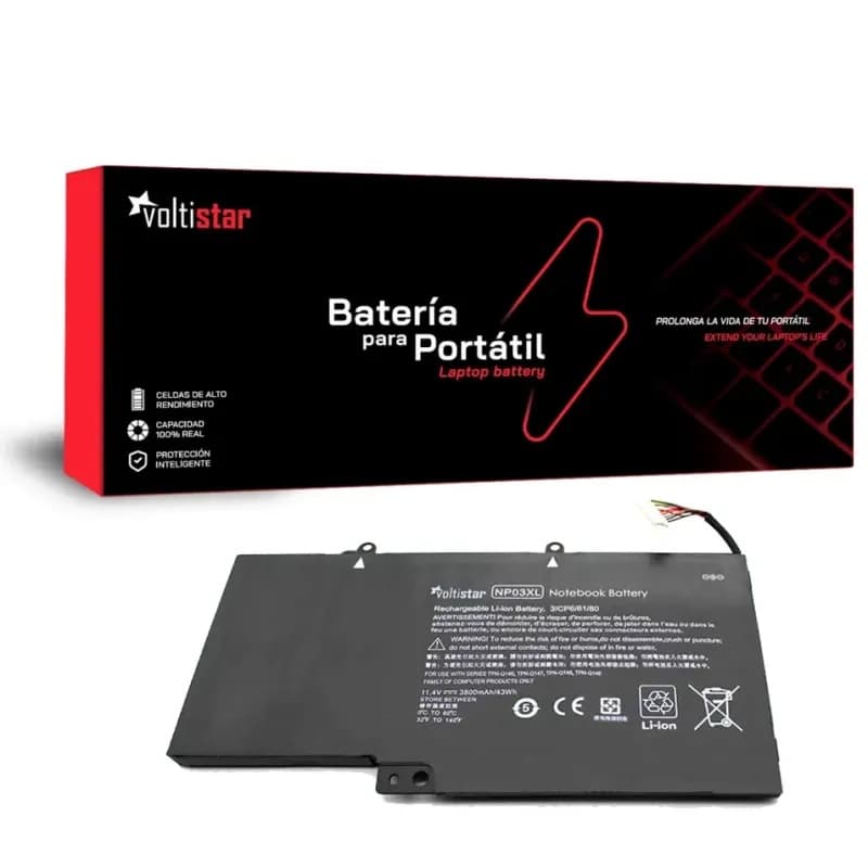 Batería Voltistar para HP Pavilion x360 Envy 15 - 3800mAh 11.4V — image 1