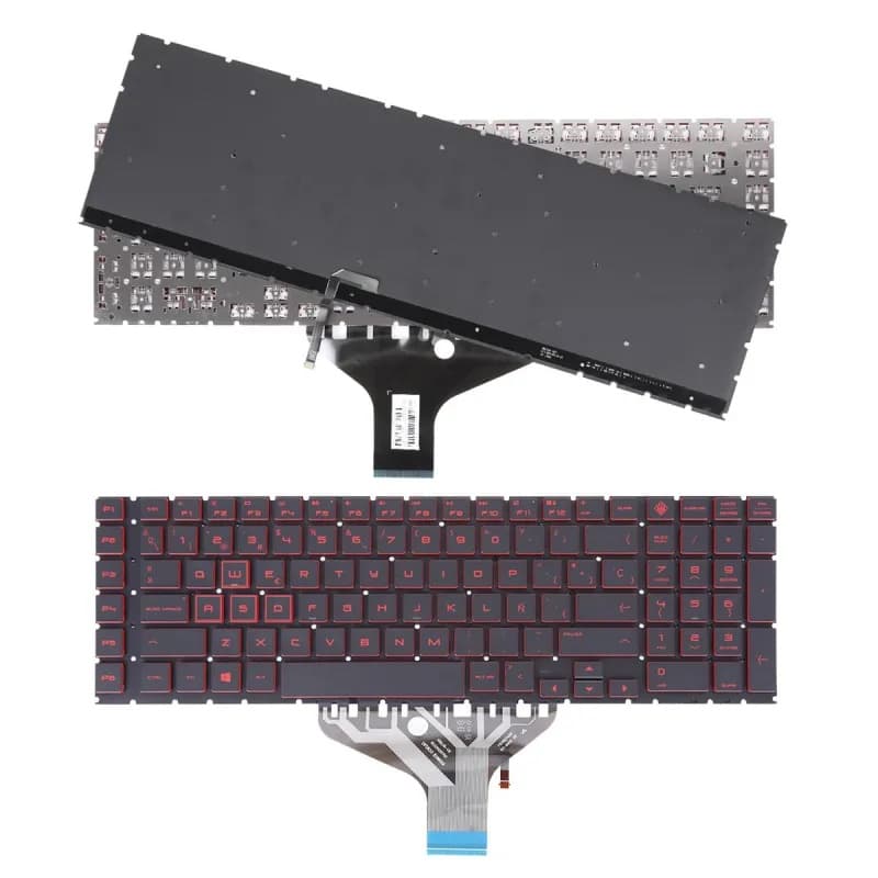 Clavier pour Ordinateur Portable HP Omen 17-CB TPN-C144 Noir — image 1