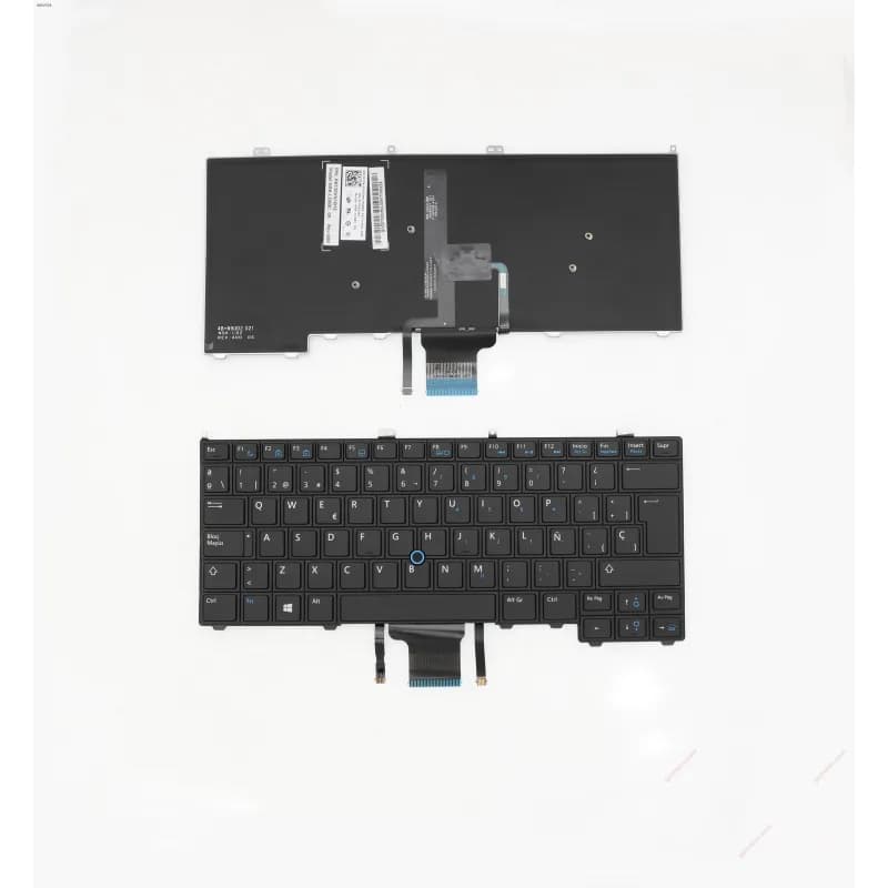 Backlit Keyboard for Dell Latitude E7440 E7420 E7240 Black — image 1