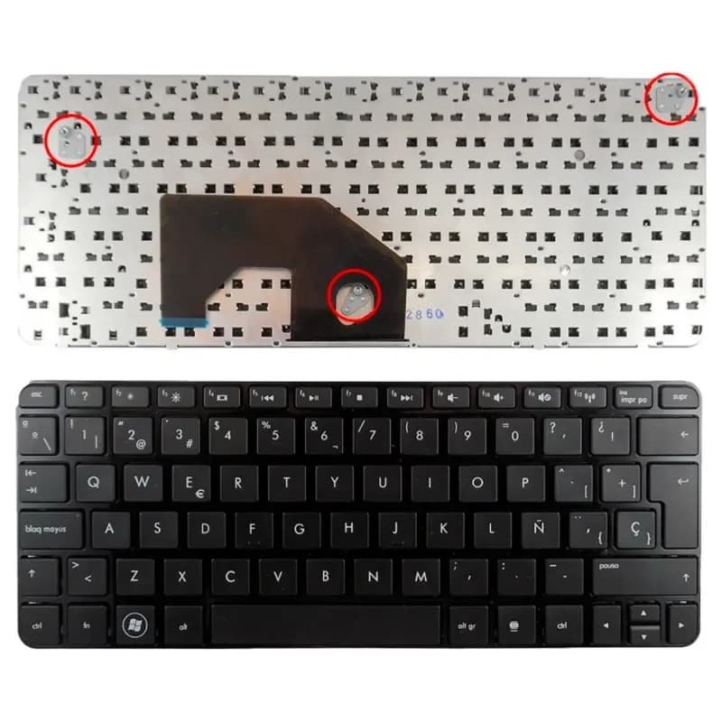 Clavier pour Ordinateur Portable HP Mini 210-1000 - Disposition Portugaise — image 1