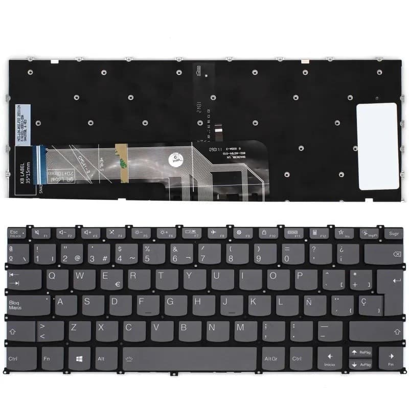 Clavier Rétroéclairé pour Lenovo IdeaPad Yoga Slim 7 Pro 14ACH5/14ARH5/14IHU5/14ITL5 — image 1