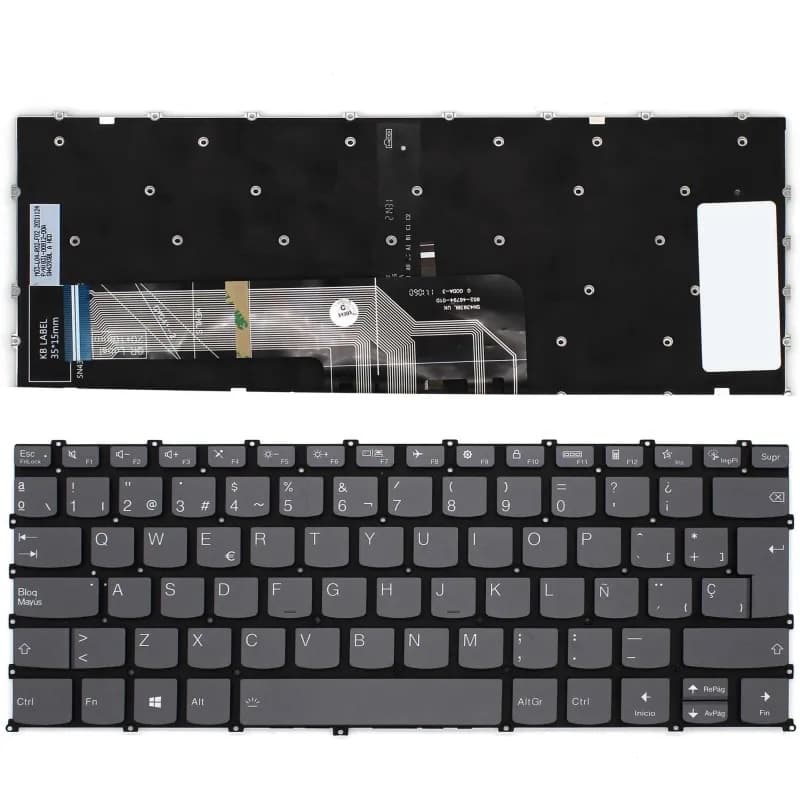 Backlit Keyboard for Lenovo IdeaPad 3 14ABA7 (82RM) 14IAU7 (82RJ) — image 1