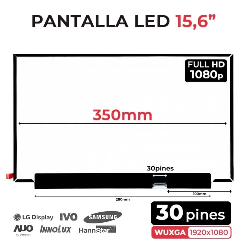 15.6" LED Matte Display B156HAN02.2 FHD for Laptop — image 1