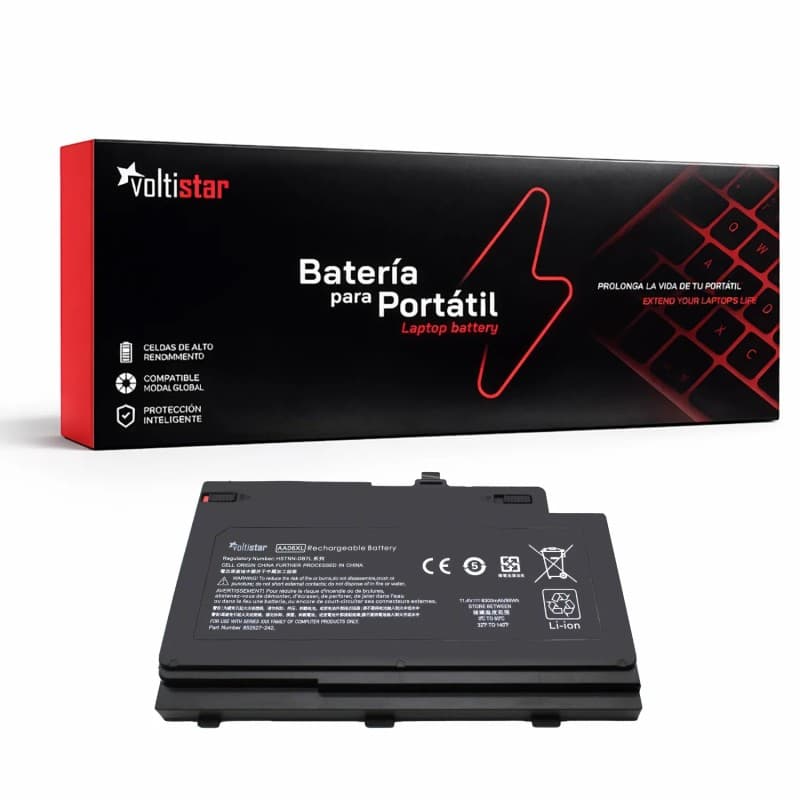 Bateria Voltistar AA06XL para HP ZBook 17 G4 - 8300mAh 11.4V — image 1