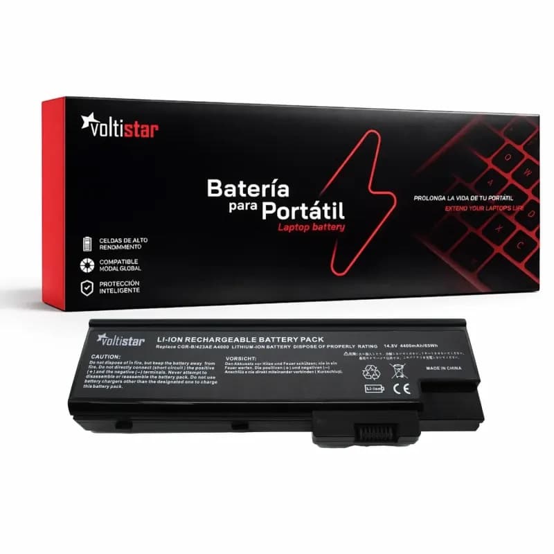 Batterie Voltistar pour Acer 4UR18650F-2-QC140, QC141, 916-2990, 916-3020 — image 1