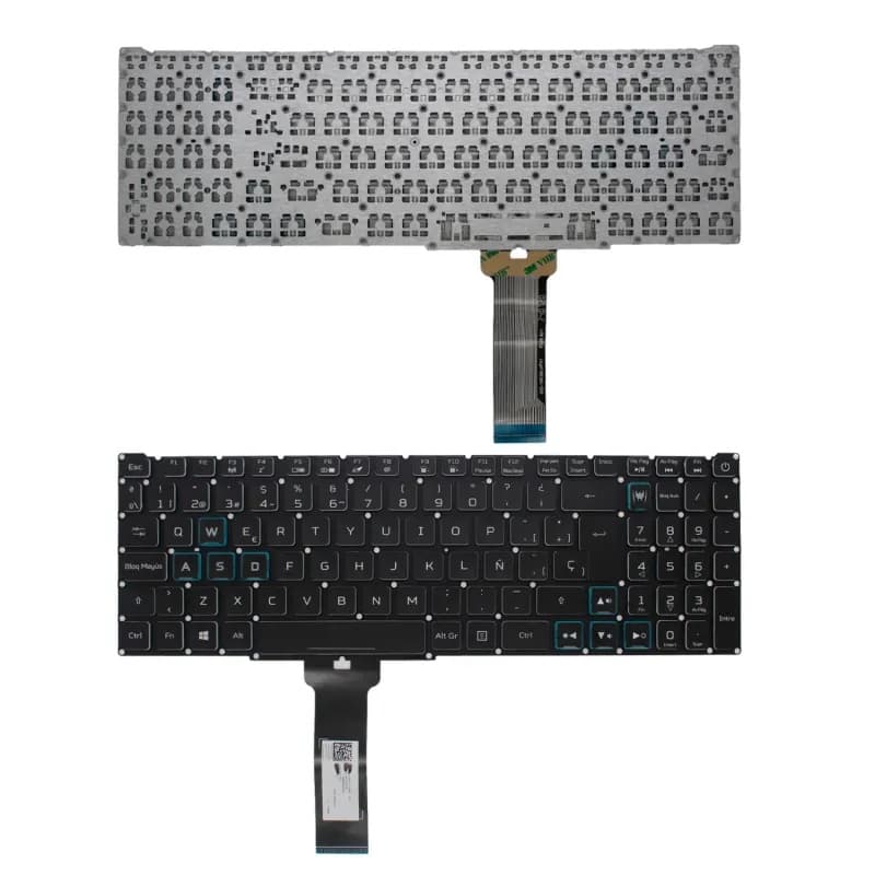 Backlit Keyboard for Acer Nitro NK151310B Black and Blue — image 1