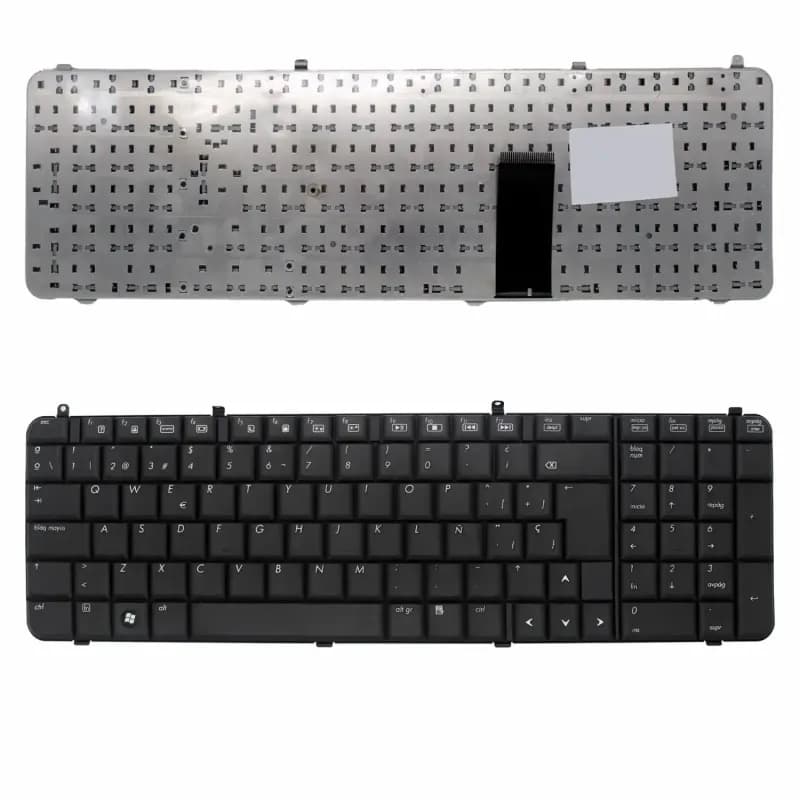 HP DV9000 Black Keyboard Spanish Layout — image 1