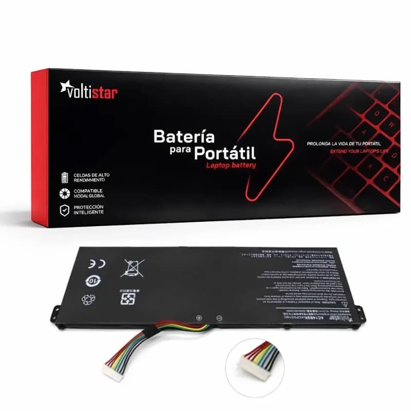 Bateria Voltistar para Acer Aspire V3-371 AC14B13J 11.4V 3600mAh - Novo — image 1