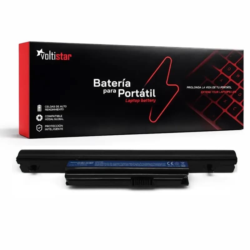 Bateria Voltistar para Acer Aspire 3820T 4820T 5820T (AS10E7E) - Novo — image 1