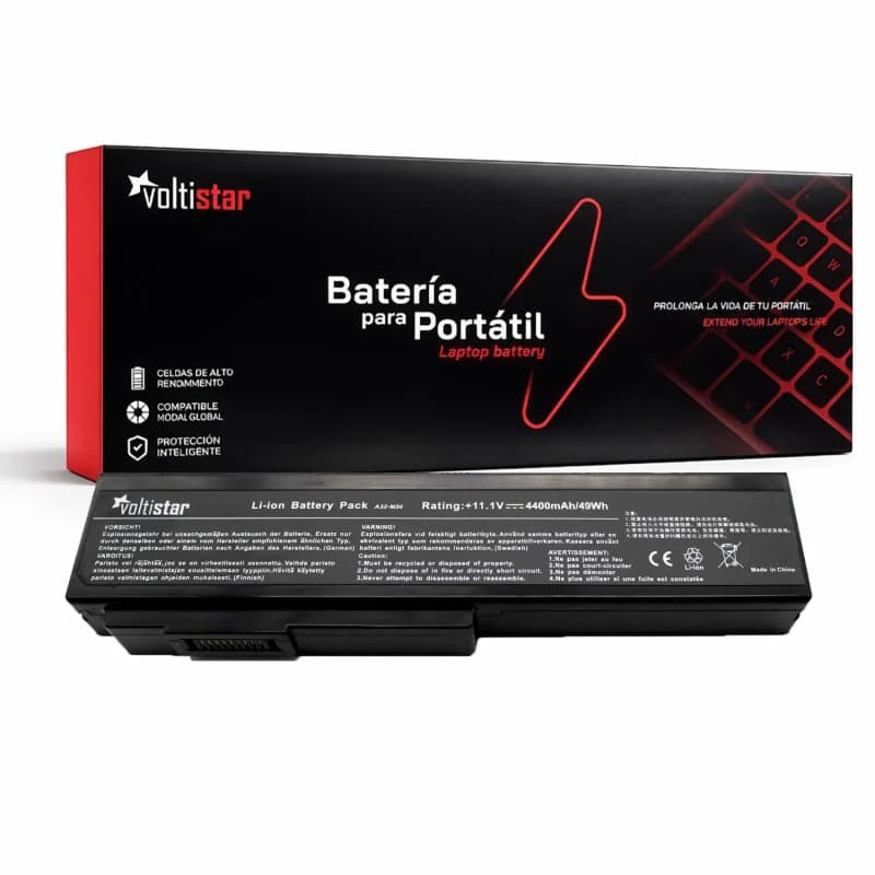 Batterie Voltistar pour Asus N53S 11.1V 4400mAh — image 1
