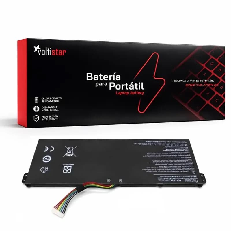 Batería Voltistar AC14B13J AC14B18J AC14B18K 11.4V para Acer — image 1