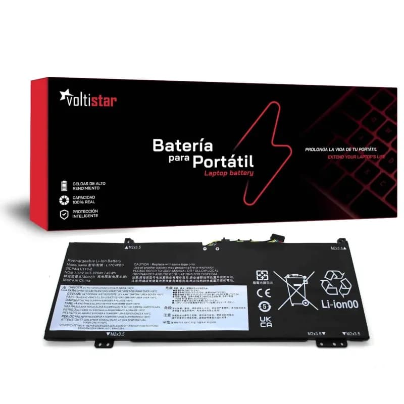Voltistar Battery for Lenovo Flex 6-14ARR L17C4PB0 - New & Sealed — image 1