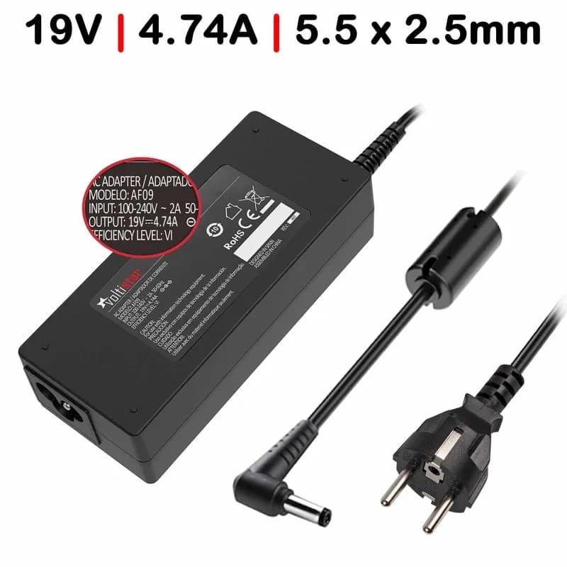 Cargador Asus F3 F3A F3J 19V 90W - — image 1