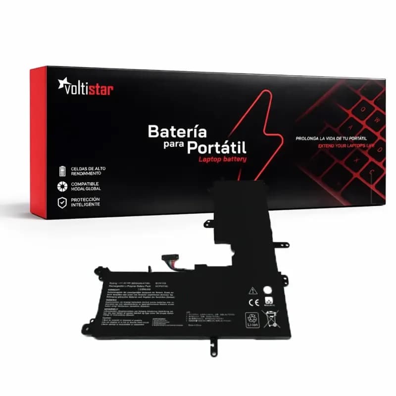 Batería Voltistar para Asus VivoBook Flip 14 TP410UA 3ICP5/57/80 B31N1705 — image 1