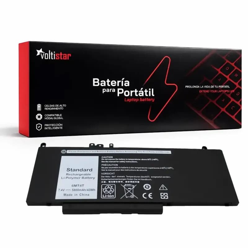 Batterie Voltistar pour Dell Latitude 3160 E5470 E5450 E5550 E5570 - 5800mAh — image 1