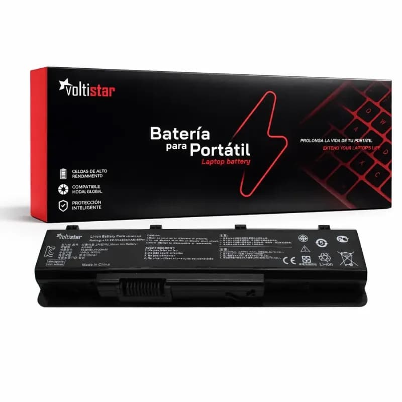 Batterie pour Portable Asus N45S N55E N55S N75 Series - Voltistar 4400mAh — image 1